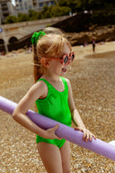 Green glow - Maillot 1 pièce kids
