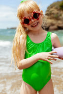 Green glow - Maillot 1 pièce kids