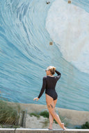Maillot de bain à manches longues - The Black